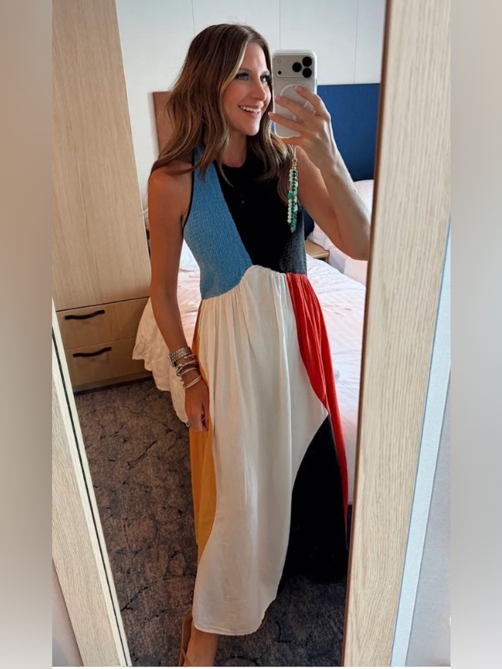 Celandine halter maxi
